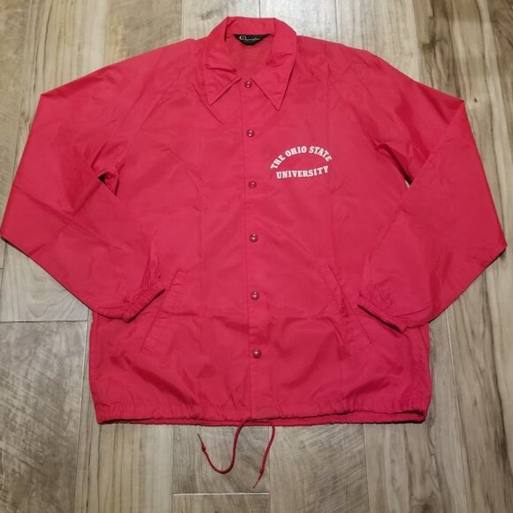 Vintage 60s The Ohio State University Champion Running Man Coach Jacket L/XL? - Picture 7 of 11